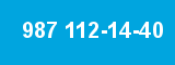 987 112-14-40